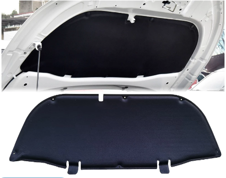 Almohadilla de aislamiento térmico con capucha de motor de algodón para Toyota Corolla Cross 2020-22 - Imagen 2 de 4
