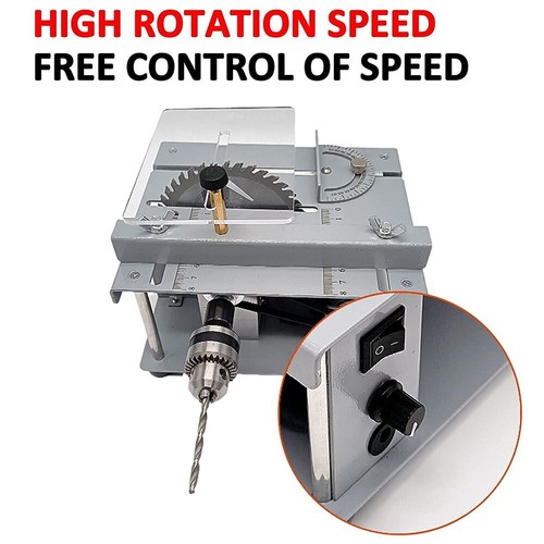150W Mini Multi-function Table Saw Woodworking Household Mini Electric Saw - Picture 8 of 8