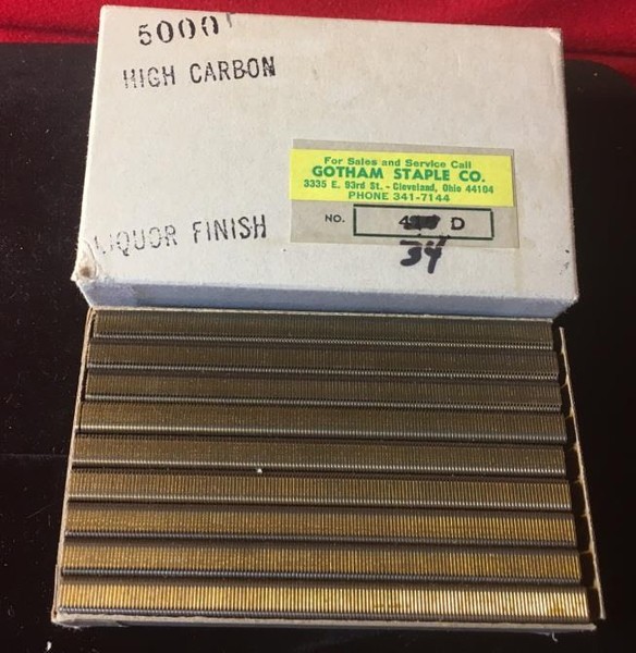 Office Supplies 5000 High Carbon Liquor Finish Staples No 34 D