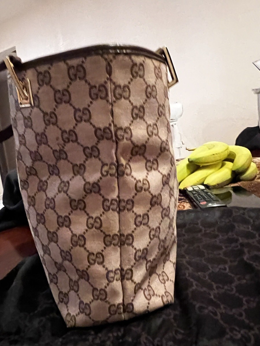 バッグ GUCCI accessory pouch hand bag GG Gucci Pouch Jewelry Travel Bag Cosmetic Pink Case Purse