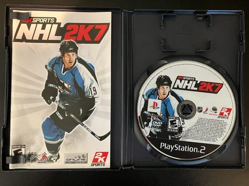 NHL 2K7 (Sony PlayStation 2, 2006) PS2 Tested Complete CIB - Picture 3 of 4