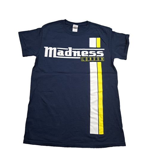 Madness London T-Shirt Unisex Erwachsene Größe Klein Heavy Cotton Gildan Top