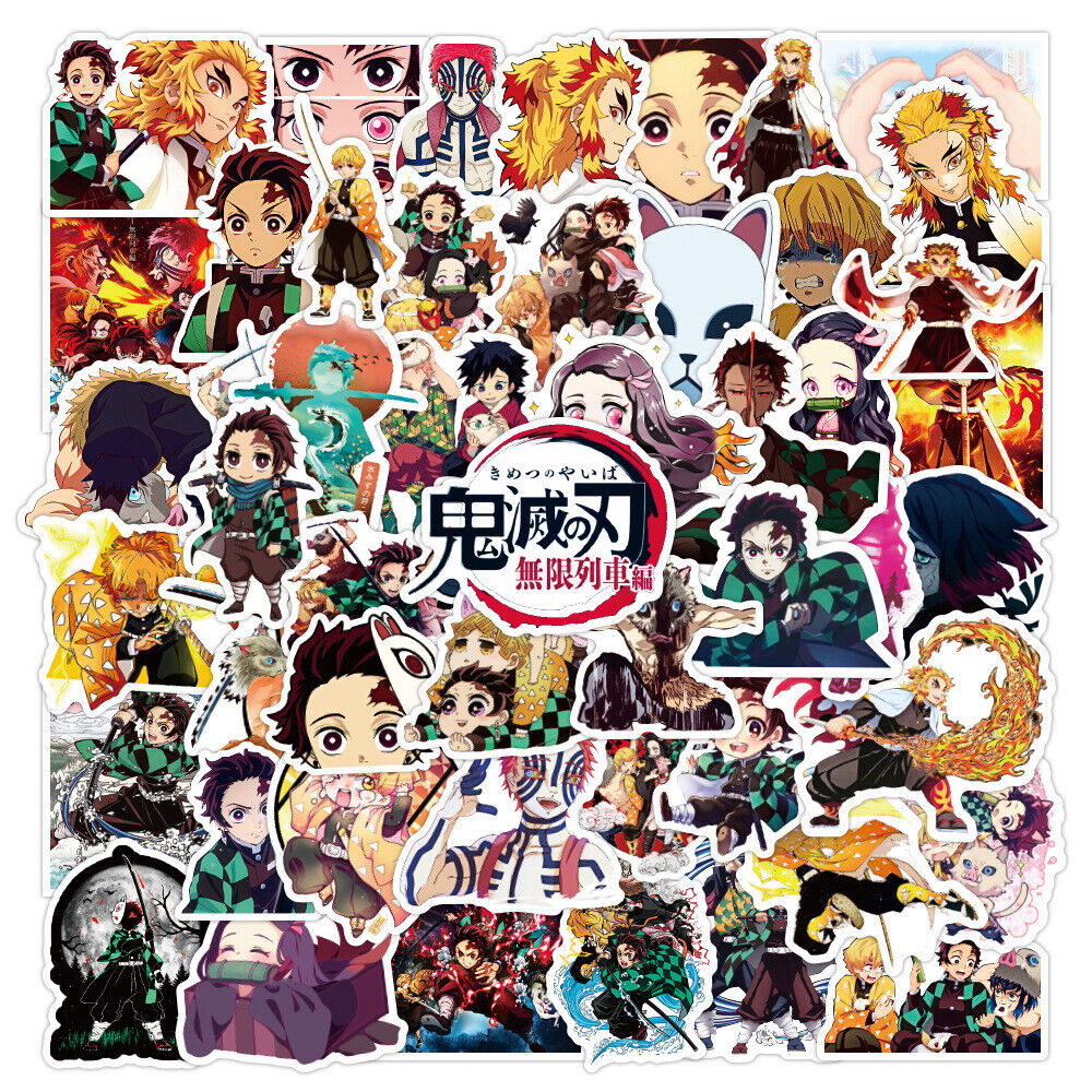 NEW Demon Slayer Kimetsu No Yaiba Random 10 PCS Anime Stickers - No Duplicates | eBay NEW Demon Slayer Kimetsu No Yaiba Random 10 PCS Anime Stickers - No Duplicates | eBay