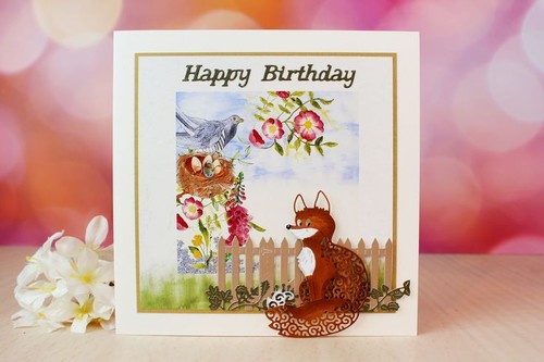 TATTERED LACE Cutting Die - FOX - Forest Animal - Picture 3 of 3