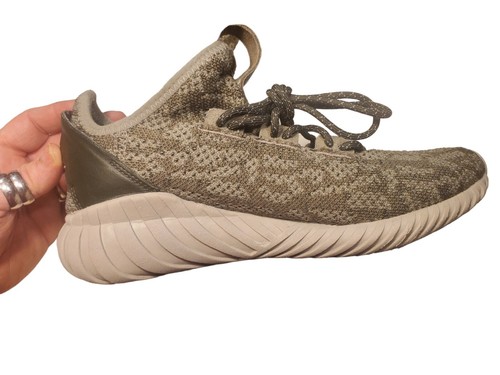 Adidas Tubular Doom Sock PK J Lace Up Green Sneakers Shoes M 6,   W 7.5 - Picture 3 of 7