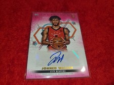 2023 TOPPS INCEPTION OVERTIME CARD OF JOHNED WALKER AUTO PINK 83/99