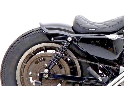 SHORT BOBBER REAR FENDER FOR HARLEY DAVIDSON SPORSTER XL 48 IRON883 72 NIGHTSTER - Picture 3 of 3