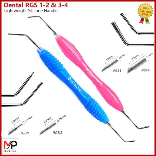 Instrumento dental RGS 1-2 / 3-4 - Mango de silicona - Guía de profundidad para restaurador - Imagen 14 de 16