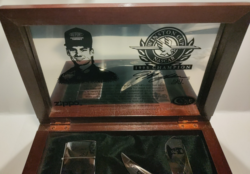 Case XX Saddlehorn Zippo Jeff Gordon Winston Cup Commemorative Pocket Knife - Picture 3 of 16