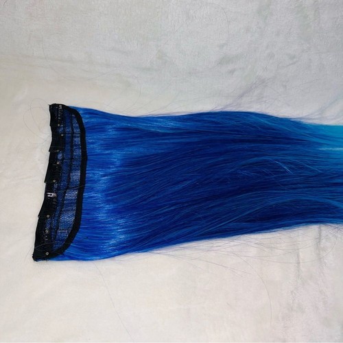 Estar Long Blue Umbre Hair Extension 24 inches - Picture 2 of 5