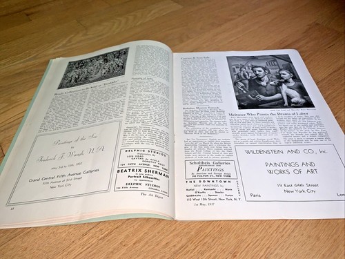 May 1937 THE ART DIGEST Magazine - Picture 7 of 12