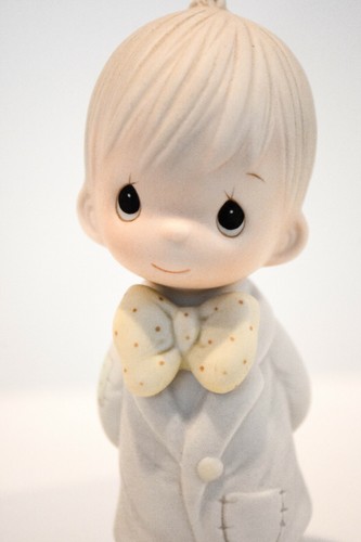 Precious Moments Bräutigam E-2837 Teil der Braut Party Figuren - Bild 6 von 12