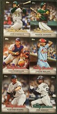 2019 TOPPS UPDATE SERIES* THE FAMILY BUSINESS (6) CARD INSERT LOT*CANSECO*NRMT