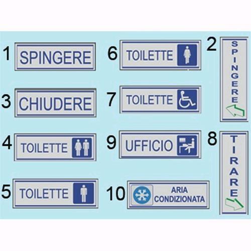 Etichette adesive segnaletiche A - 3 - Chiudere Conf. 10 Pz - Foto 1 di 1