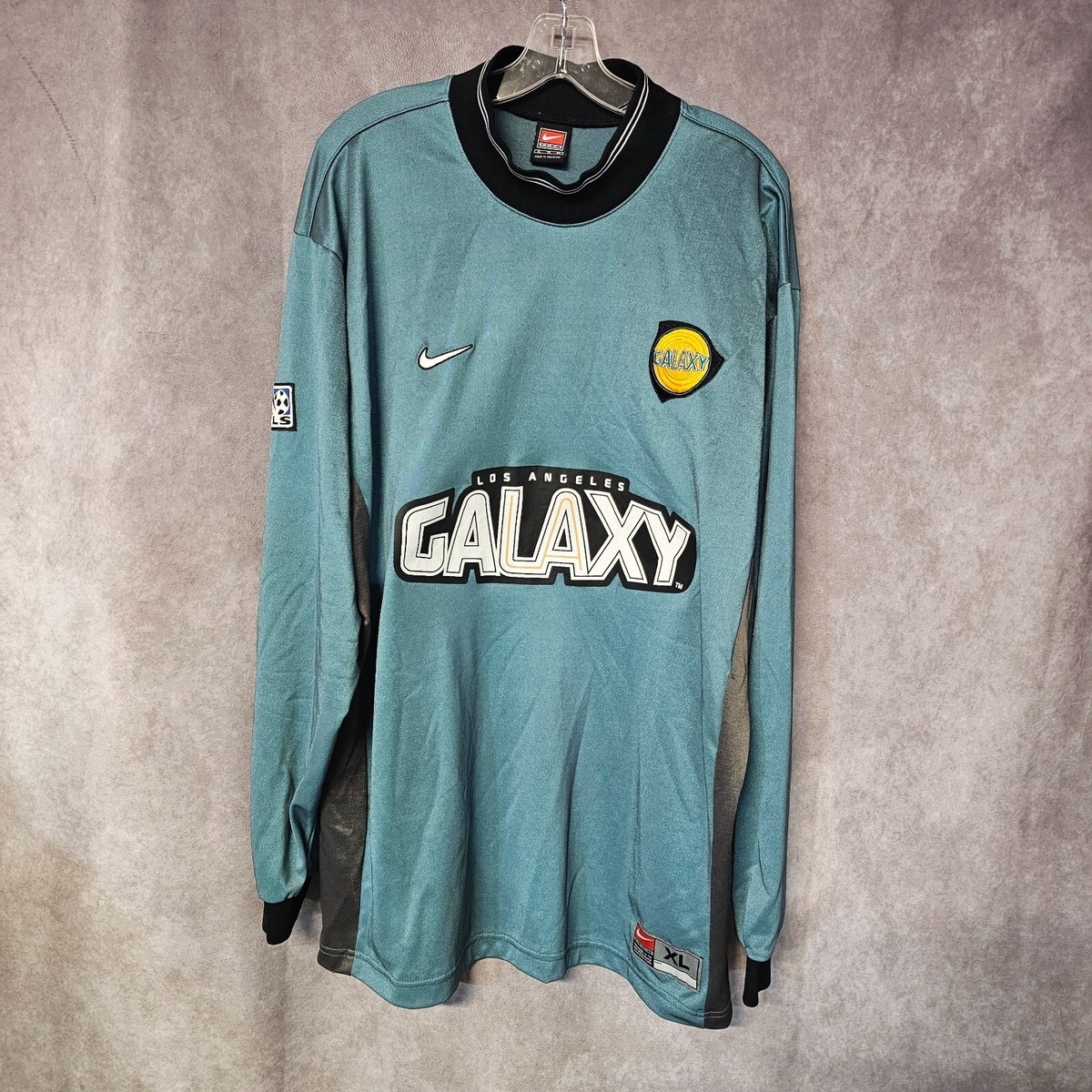 Rare Vintage 90s Nike Los Angeles Galaxy Goalie Long Sleeve