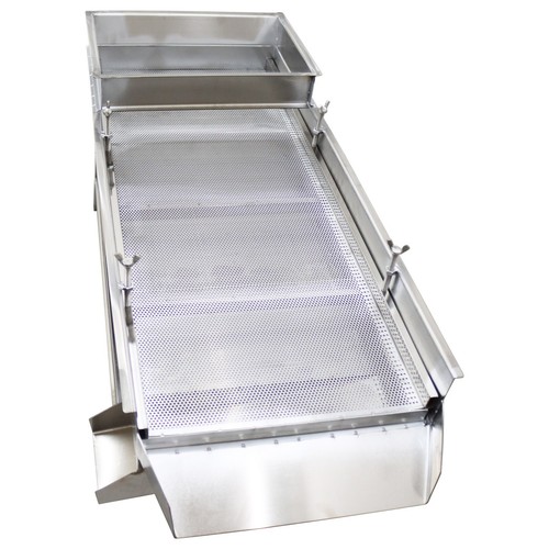 3mm Electric Linear Vibrating Scree Single Layer Sifter 110V Double MotorJG40-95 - Picture 7 of 24