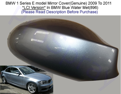BMW Série 1 E82 modèle 87 Aile Coque Rétroviseur L//H Ou R//H en tout BMW couleur 04-09
