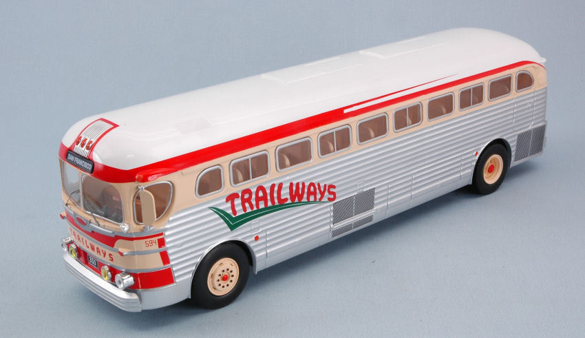 Gmc Pd 3751 Trailways 1955 Bus 1 43 Model IXO MODEL Gmc Pd 3751 Trailways 1955 Bus 1 43 Model IXO MODEL