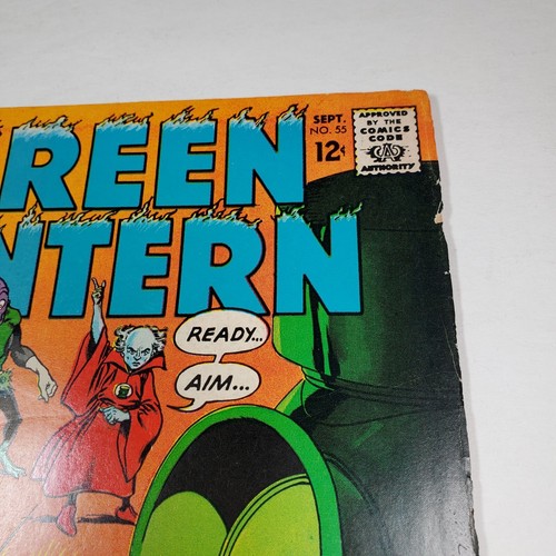 DC Comics Green Lantern #55 VG Key Issue 1st Appear Zborra and Charley Vicker - Picture 2 of 10