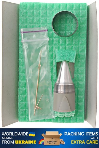Lufteinlass, Pitots für MiG-21SMT/MT, für Eduard Kit 1/48 Maßstab Mini World 4850 - Bild 4 von 12