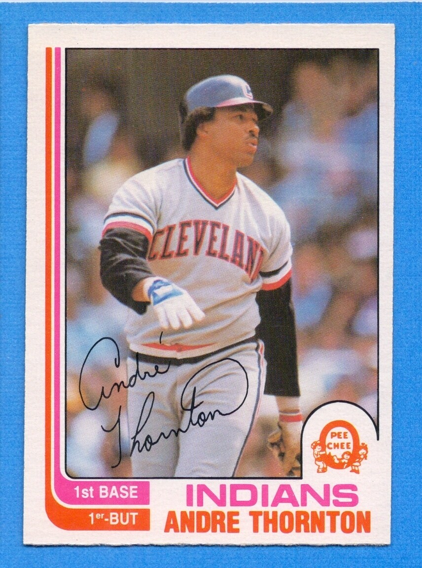 1982 O-Pee-Chee #161 Andre Thornton Indians