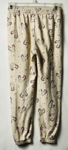 365 Kids For Garanimals Girls Sweatpants Joggers Unicorn Print Sz 8 - Picture 2 of 2