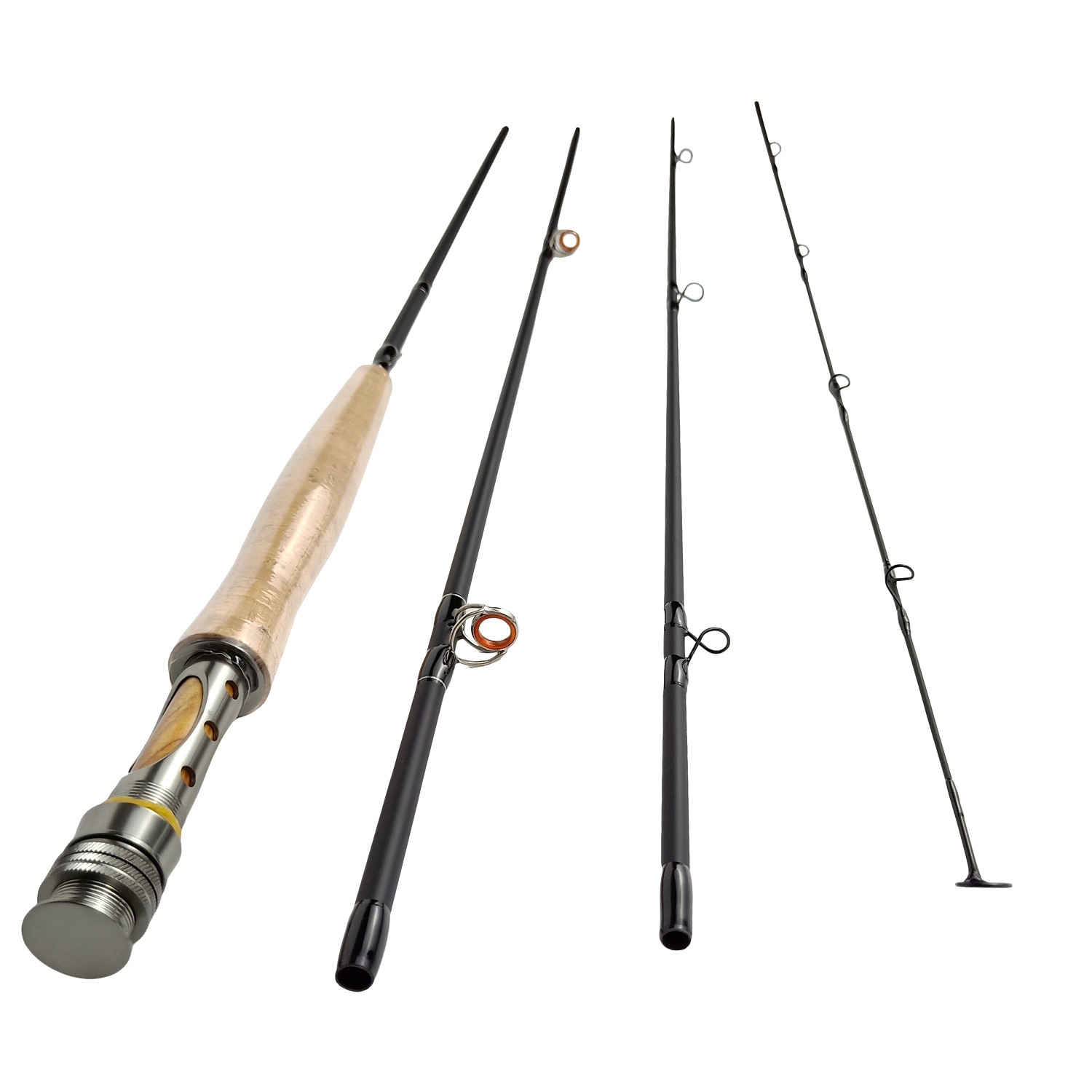 Aventik 9'0'' LW6 Fast Action Carbon Fiber Fly Rods with Agate Stripping Guide Aventik 9'0'' LW6 Fast Action Carbon Fiber Fly Rods with Agate Stripping Guide