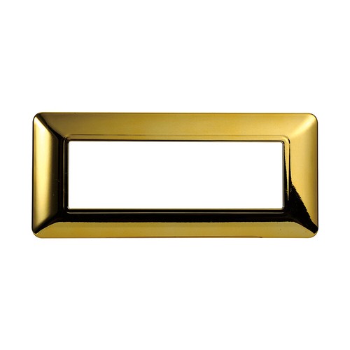 PLACCHE PLASTICA/VETRO 2/3/4/6P COMPATIBILE CON BTICINO MATIX ORO,ACCIAO,NERO E. - Foto 67 di 73