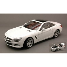 R231 Hard Top 2012 White 1:18 Model 18046H-WE WELLY Mercedes SL500
