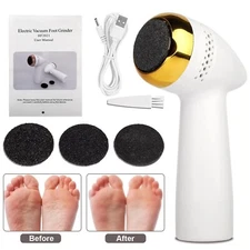 Electric Foot Grinder USB Pedicure File Machine Hard Dead Skin Callus Remover