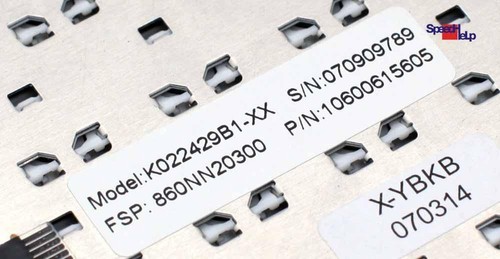 FUJITSU AMILO PRO V2030 V2035 V2055 K022429B1-XX SPANISH TECLADO 10600615605 - Bild 4 von 5