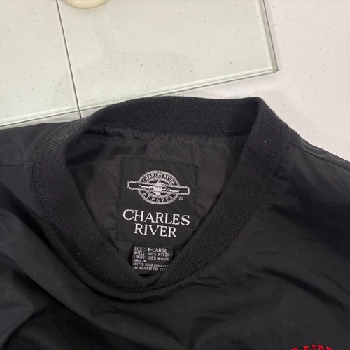 North Quincy Red Raiders Hockey Jacket Mens XL High School Massachusetts - Picture 6 of 6