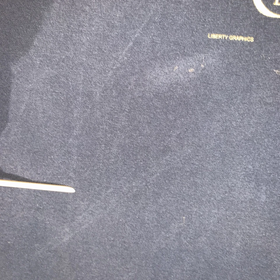 复古 Liberty Graphics Diana Dee Tyler Luna 短袖 T 恤 尺寸 2XL 海军蓝 — 第 4/4 张图片