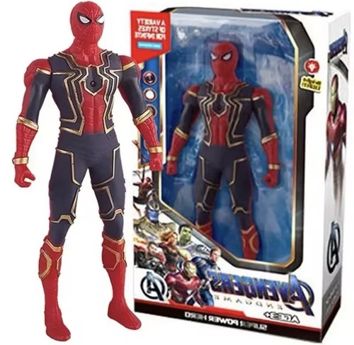 Marvel Spiderman Anime Actionfigur mit Licht 17 cm Kinder Spielzeug Marvel Geschenke - Bild 2 von 5