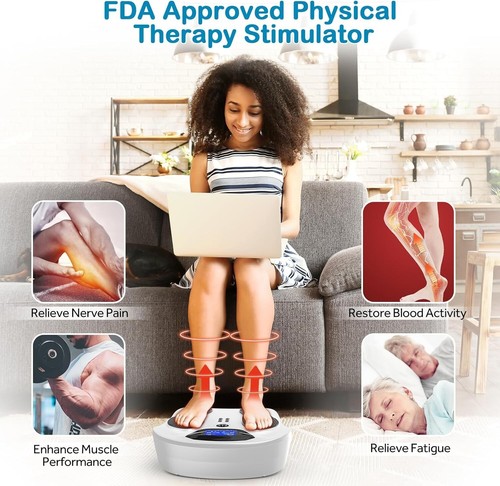 Foot Nerve Muscle Stimulator Pro, TENS & EMS Foot Massager for Neuropathy, Circu - Picture 7 of 7