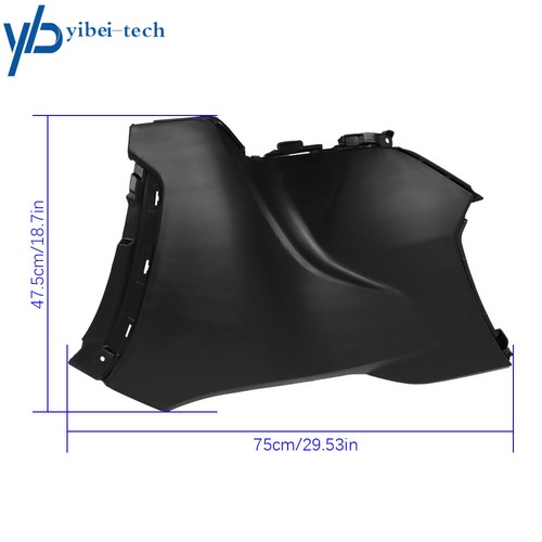 Cubierta de parachoques delantero izquierdo lado conductor para Toyota Corolla Cross L/LE 2022 2023 2024 - Imagen 14 de 14