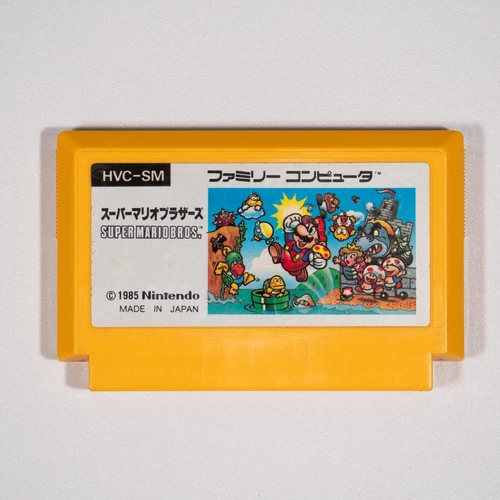Super Mario Bros 1 (Famicom, 1985) Original Tested Cartridge Japan Import HVC-SM