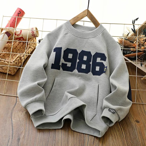 Children Casual Boys Hoodies Sweatshirts for Kid Clothes 4-14Y Autumn Cotton Top - Picture 36 of 41
