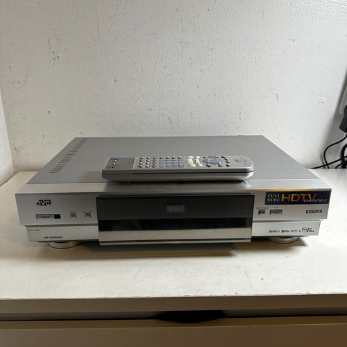 JVC HM-DH3000U D-Theater Gray Portable Digital Remote Control D-VHS VCR Player