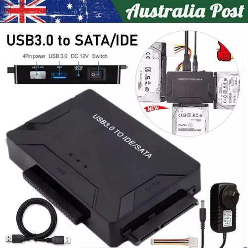 Zilkee Ultra Recovery Converter USB3.0 to SATA/IDE Hard-Drive Cable Disk Adapter - Picture 1 of 14
