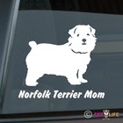 Norfolk Terrier Mom Sticker Die Cut Vinyl - v2