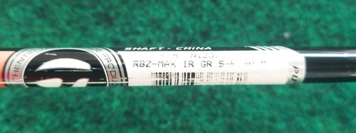 BONITO Varilla de Grafito Taylormade Golf RBZ MAX 7 Hierro OZIK Senior 37.5" + ProV1 - Imagen 10 de 16