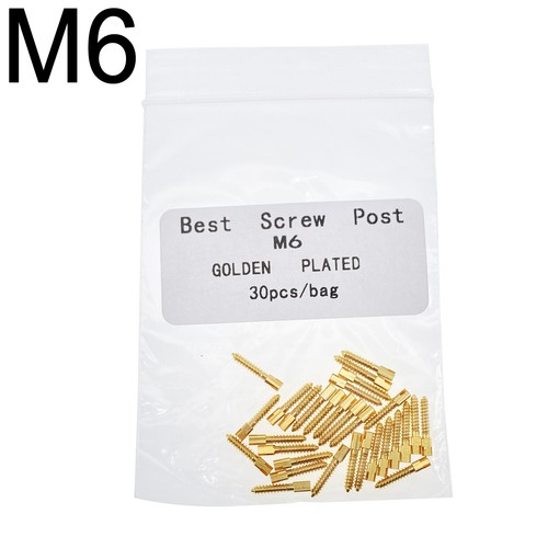 30 Pcs Dental Screw Post Plated 24K Gold Conical Refill For Root Canal 20 Sizes - Picture 20 of 46