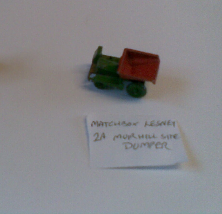 Matchbox 2c, Muir Hill Dumper - Free Price Guide & Review