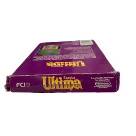 Ultima Exodus Nintendo Entertainment System NES 1988 In Box Tested No Manual