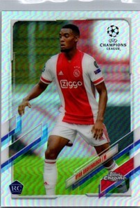 2020-21 Topps Chrome UCL Refractor Rookie #98 Ryan Gravenberch (RC) Liverpool