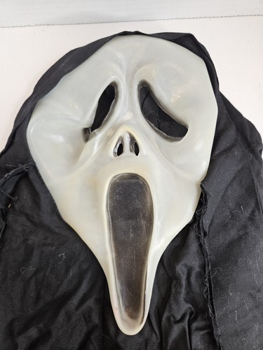 Vintage Scream Mask Ghost Face Glow In The Dark Unbranded - Picture 7 of 8