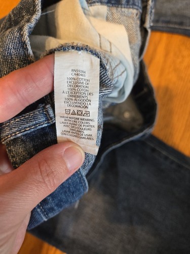 Boys size 20 husky the childrens place bootcut Jeans - Picture 3 of 5