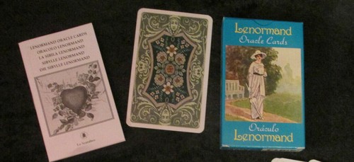 36 Orakelkarten Mlle. Lenormand orig. getreue Reproduktion von 1890 Wahrsagen - Bild 3 von 3