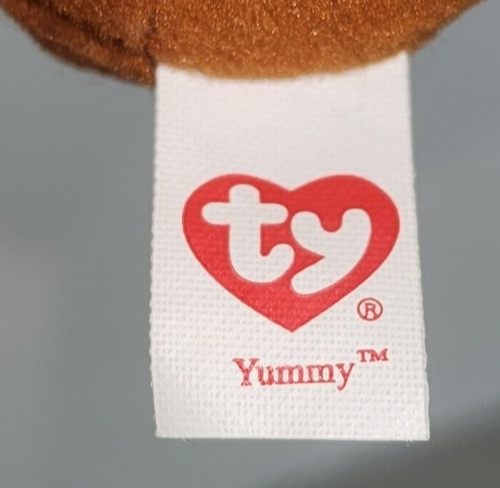 Ty Holiday Baby Beanie - YUMMY the Gingerbread Man Ornament Plush 4" NEW MWMTs - Bild 7 von 8
